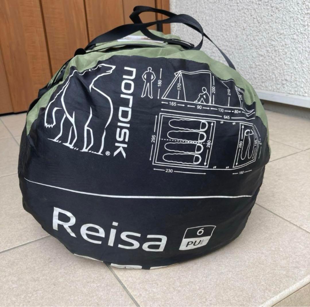 ノルディスク　レイサ6 ダスティグリーン　ツールームテント　春キャンプ