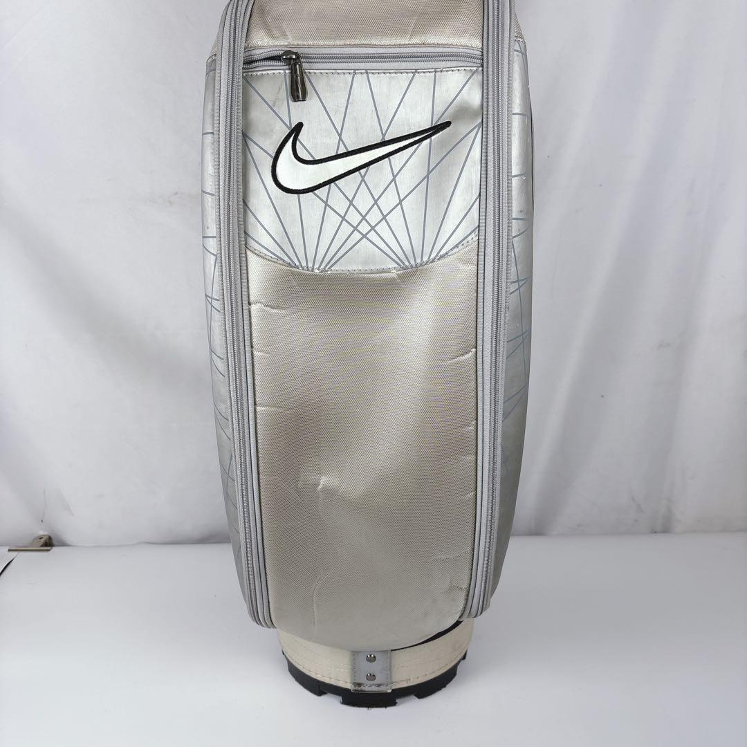 ナイキゴルフ NIKE GOLF キャディバッグ ゴルフバッグ 6分割 シルバー
