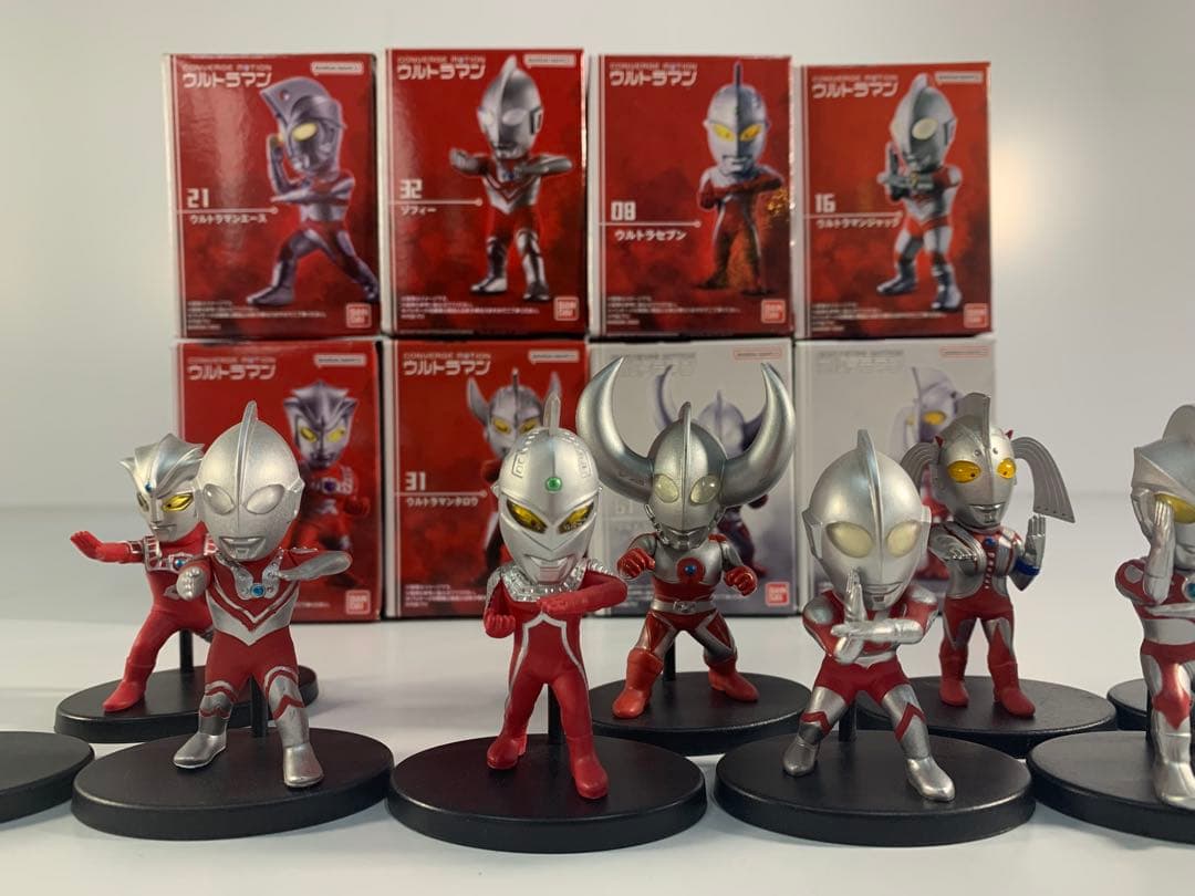 コンバージモーション CONVERGEMOTION ウルトラマン 9体セット