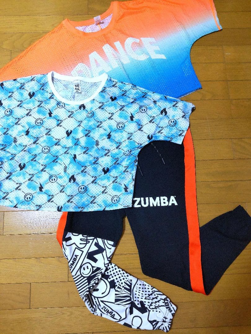 ZUMBA　正規品　着まわしできる3点セット　XS　S