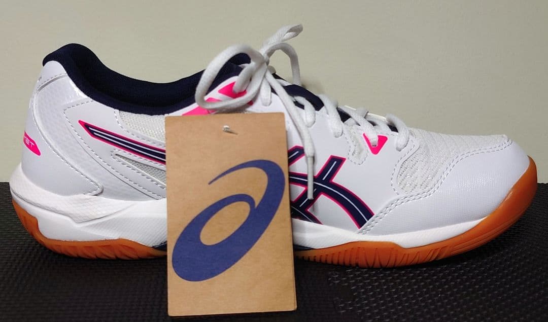 ASICS GEL-ROCKET 10 25.0cm ホワイト/ピンク