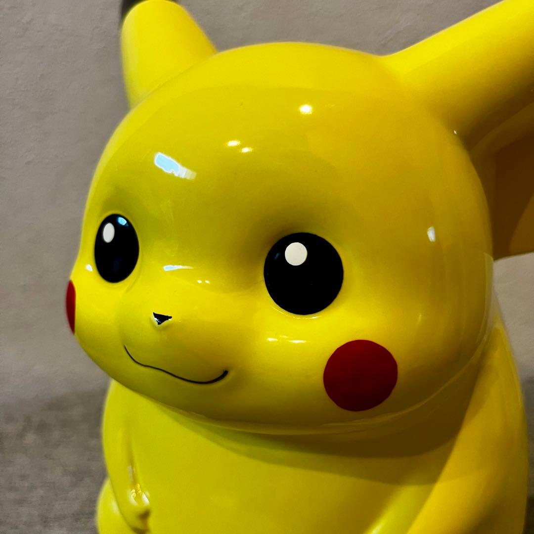 ピカチュウ 陶器　貯金箱　特大　XLサイズ　レトロ　初期