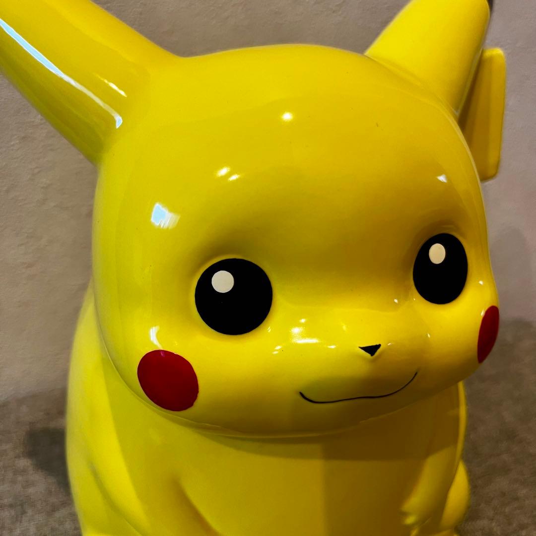 ピカチュウ 陶器　貯金箱　特大　XLサイズ　レトロ　初期
