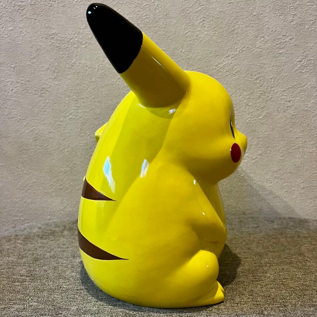 ピカチュウ 陶器　貯金箱　特大　XLサイズ　レトロ　初期