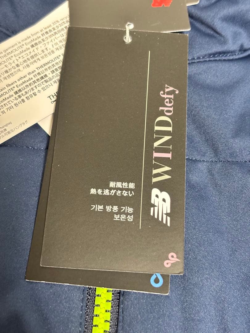 ニューバランス ゴルフ 中綿ブルゾン ジャケット ウェア Lサイズ 新品