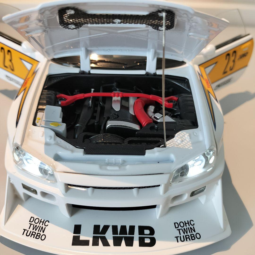 1/18 リバティーウォーク スカイライン GTR R34 ダイキャストミニカー
