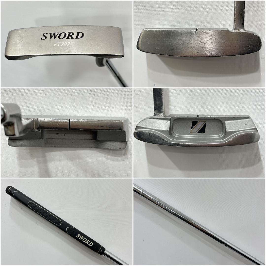 メンズ右利き初心者用　カタナ　SWORD　ゴルフクラブセット　W-2710