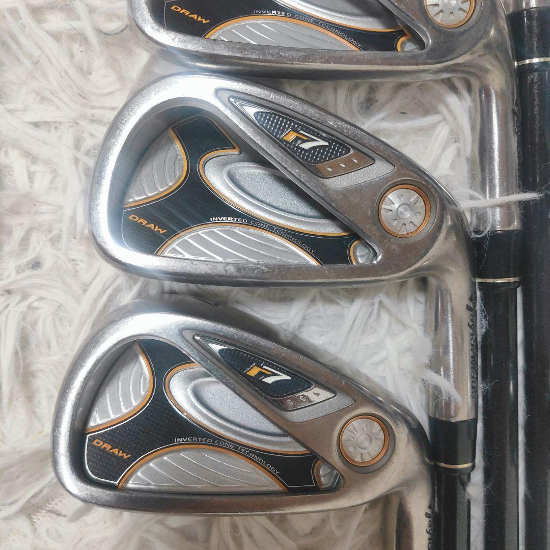 TaylorMade テーラーメイド r7 DRAW アイアン セット メンズ