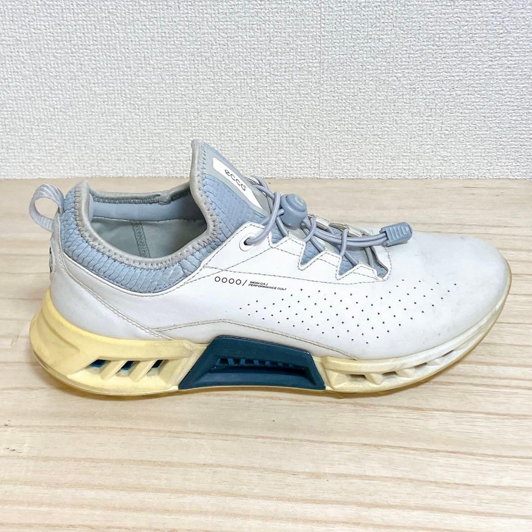 ECCO BIOM C4 ゴアテックス ゴルフシューズ ホワイト 26cm