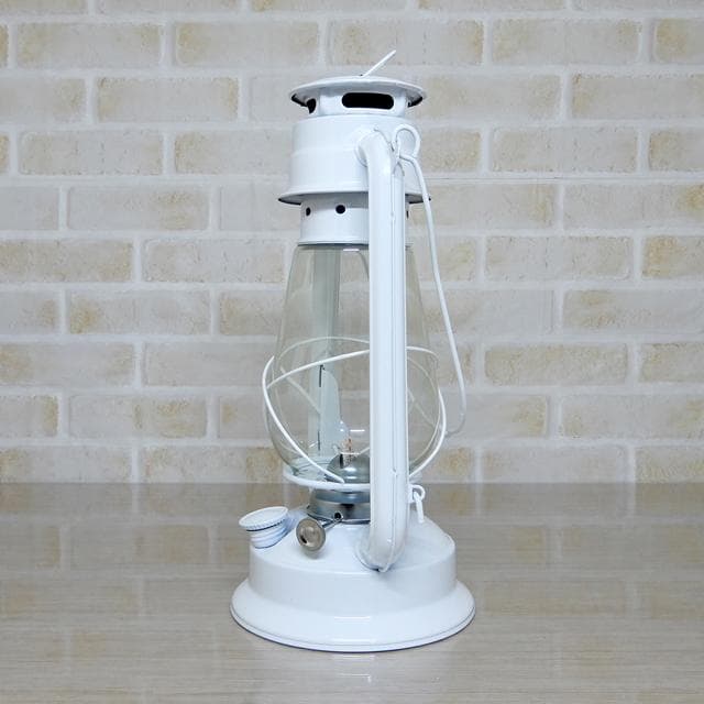 替芯4本付 White 8 & 12\" ハリケーンランタン ホワイト 白 新品