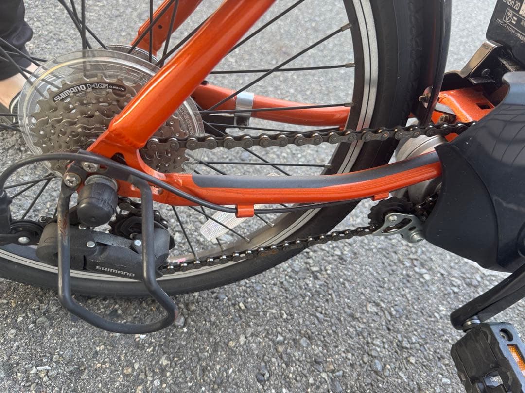 Panasonic オフタイム（電動アシスト折りたたみ自転車）です。