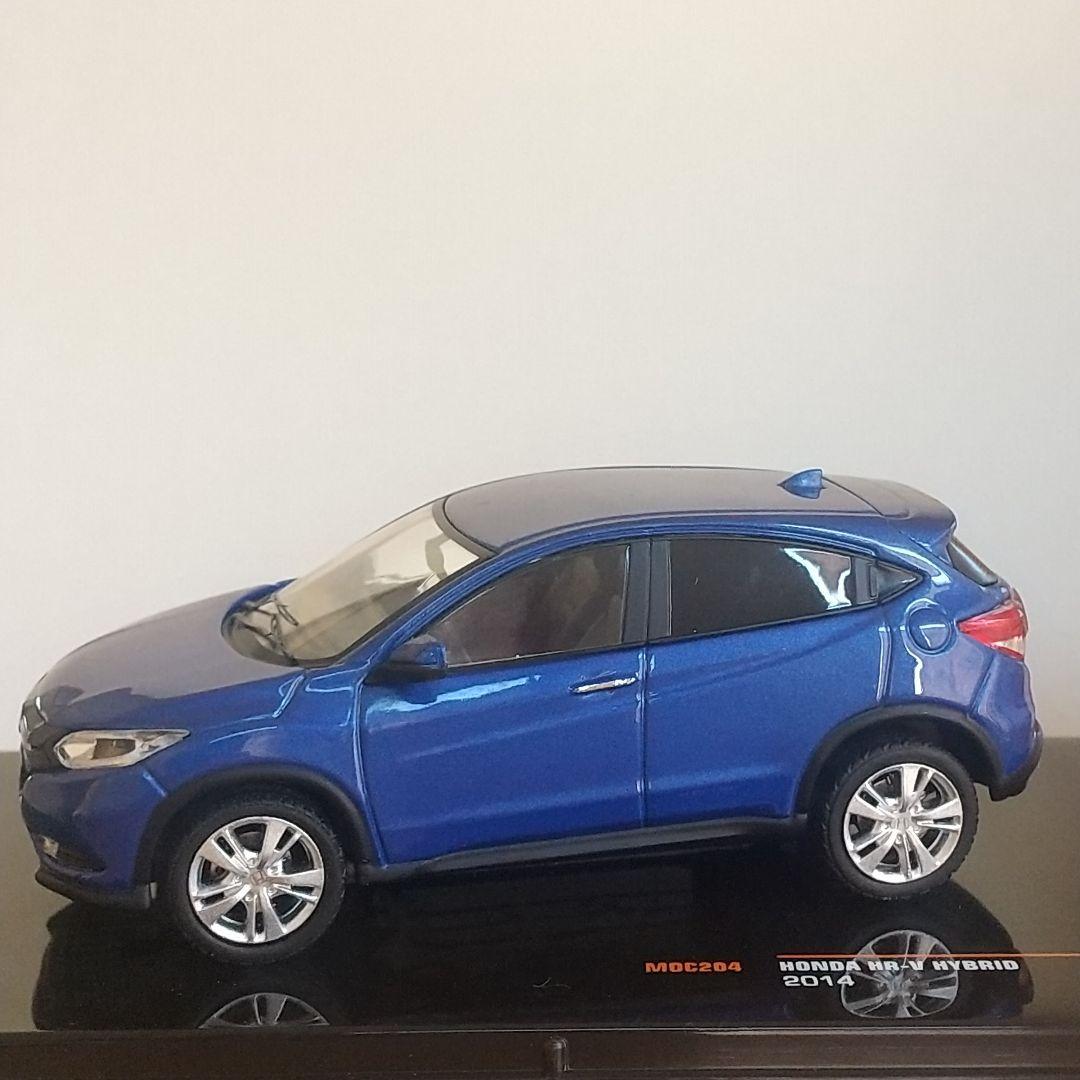 【箱ケース付】ホンダ 初代ヴェゼル モデルカー ブルー