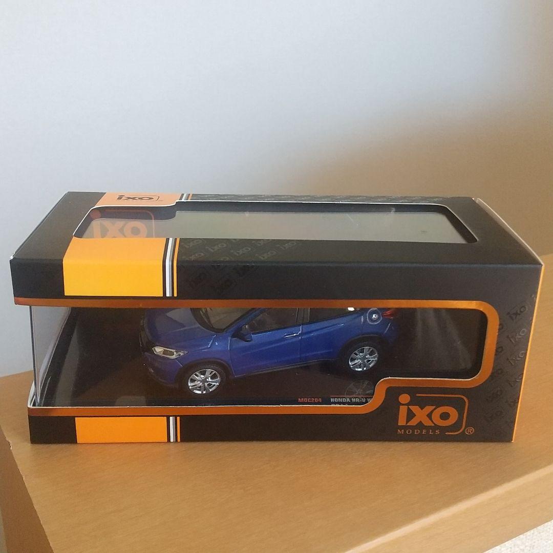 【箱ケース付】ホンダ 初代ヴェゼル モデルカー ブルー