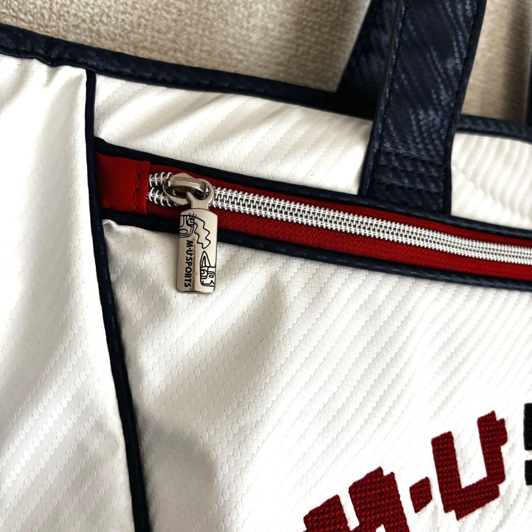 MUスポーツ　ロッカーバッグ　ゴルフバッグ　ボストンバック　刺繡ロゴ　ゴルフ