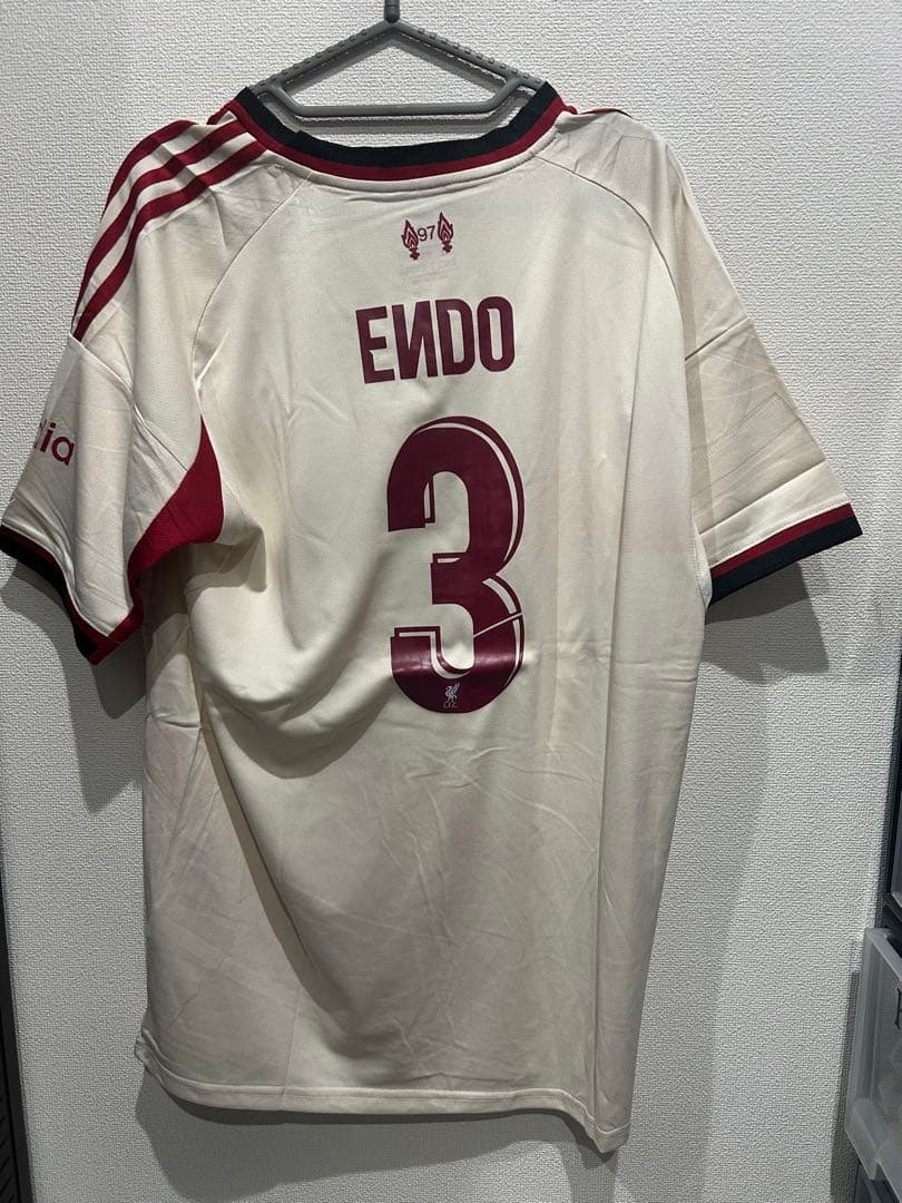 限定　リバプール ホーム&アウェイセット ENDO 3 XL 2枚セット