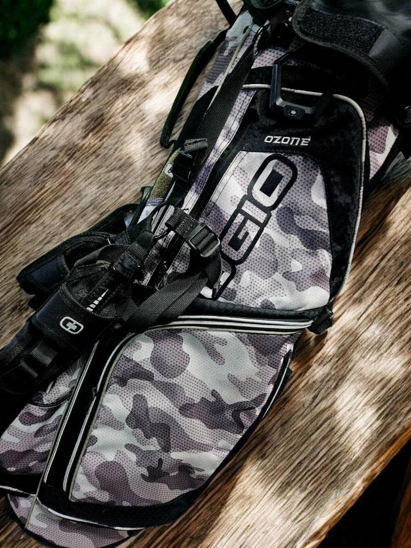 Rau'l送料無料/美品　OGIO 迷彩柄 スタンド式ゴルフバッグ