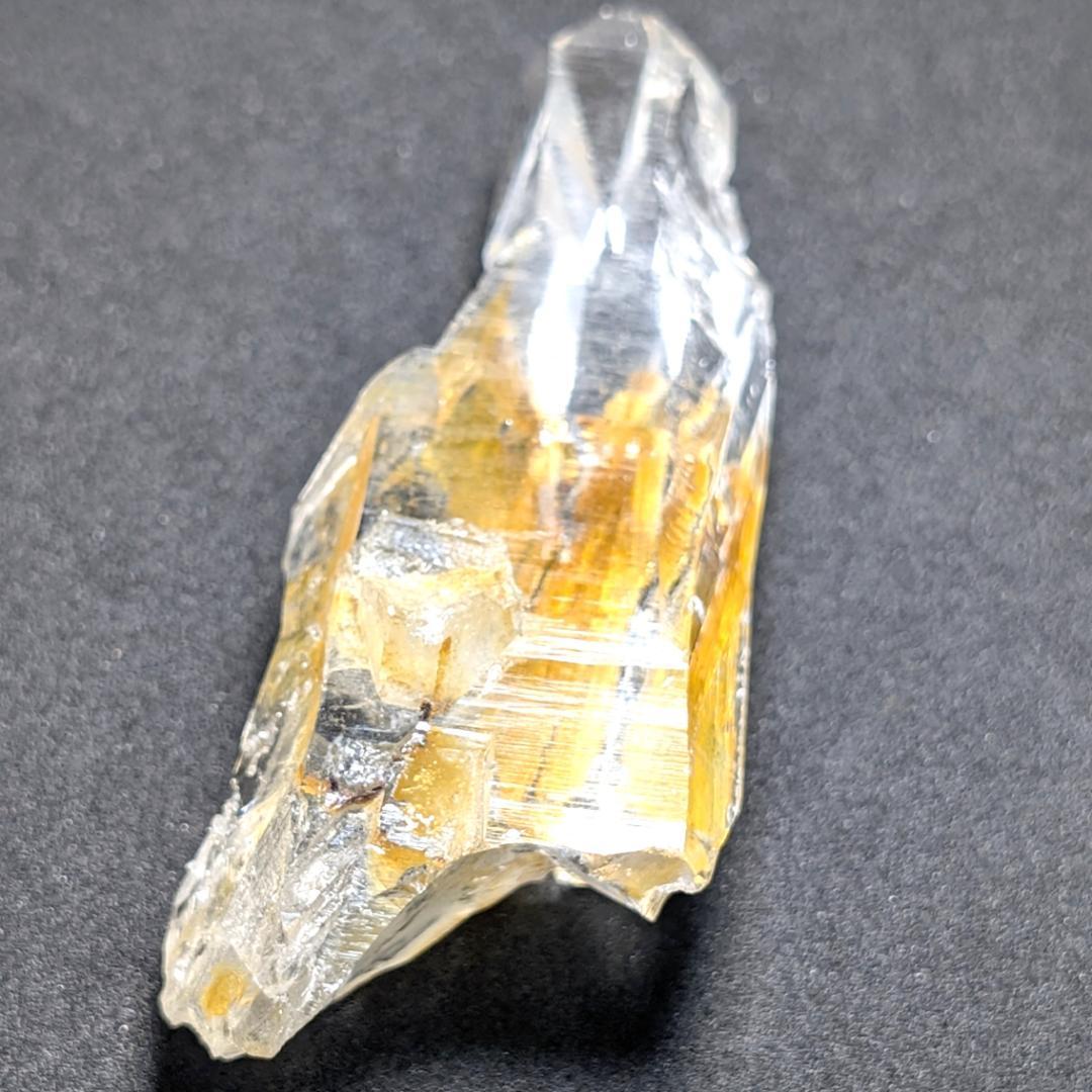 【透明度が高いコロンビア産】ゴールデンレムリアン水晶 レムリアンシードクリスタル