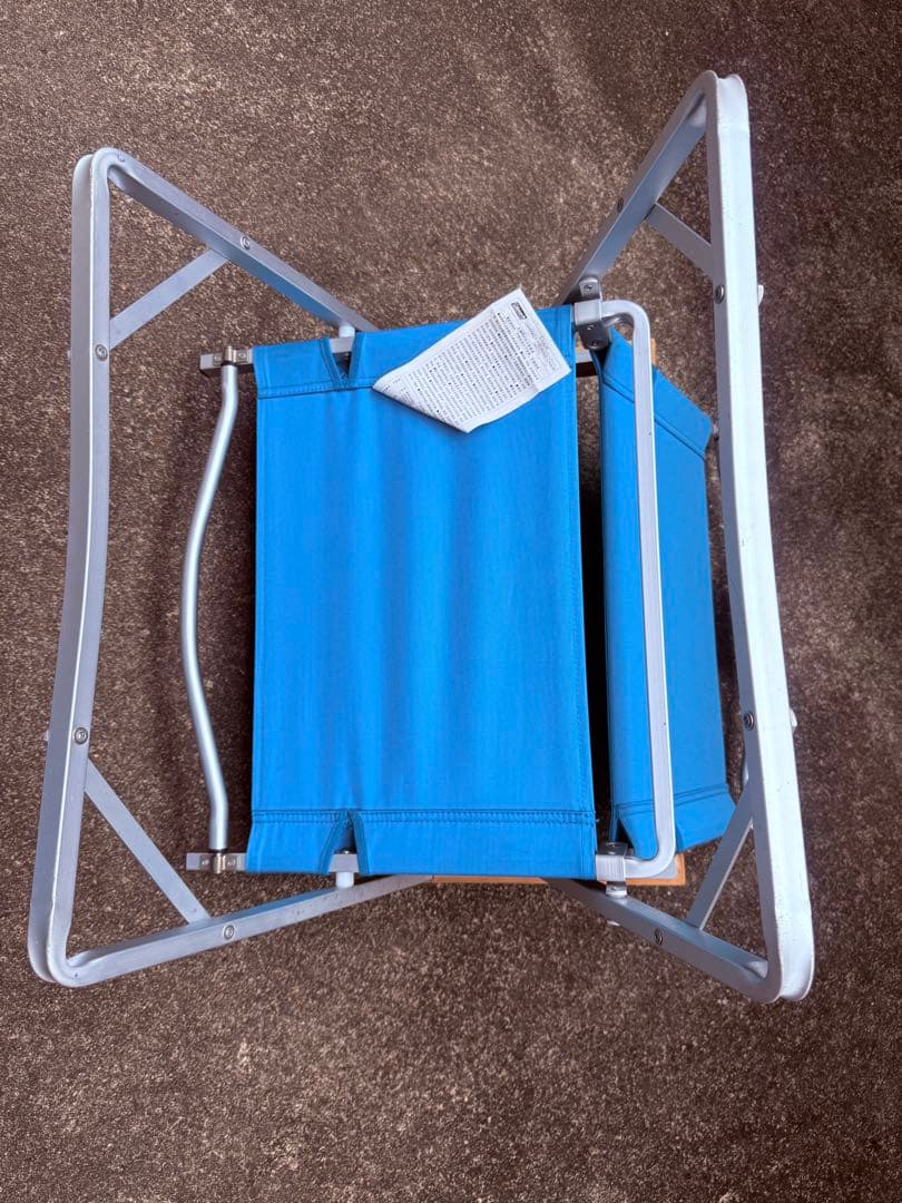 廃盤商品Coleman コンパクトフォールディングチェア（限定スカイ） 2セット