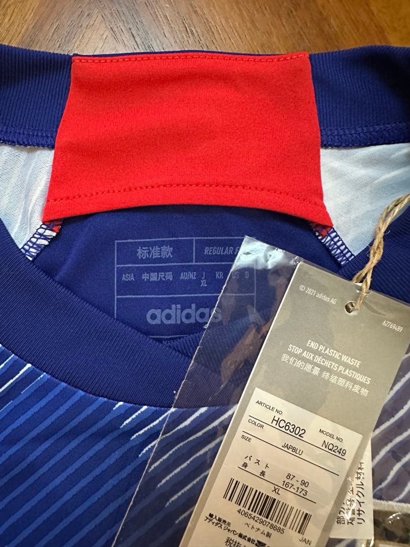 【新品】adidas 日本代表 ユニフォーム 2022 レディースXL タグ付き