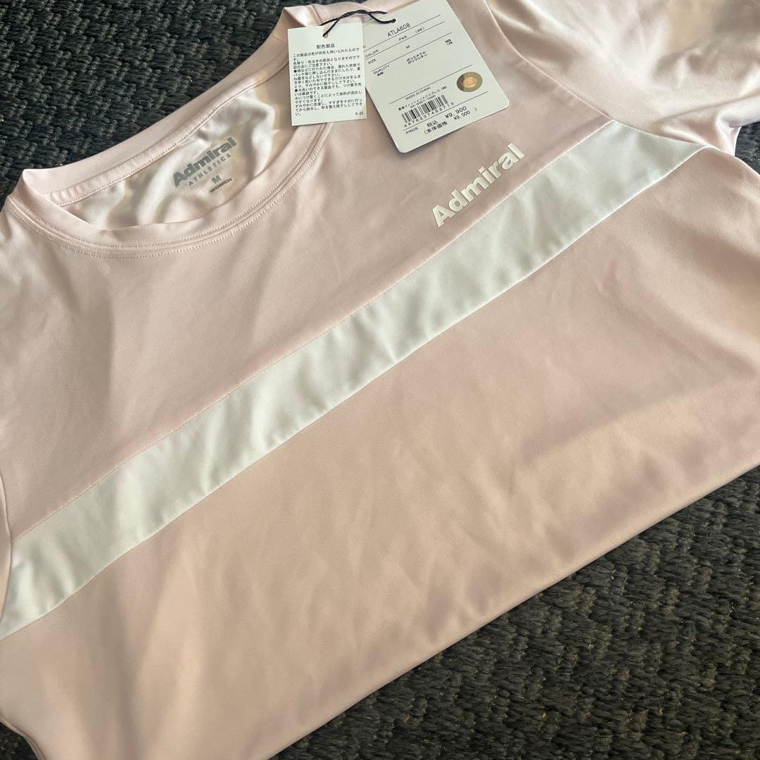 新品未使用⭐︎Admiral ピンク Tシャツ2026春夏　 完売Ｍ