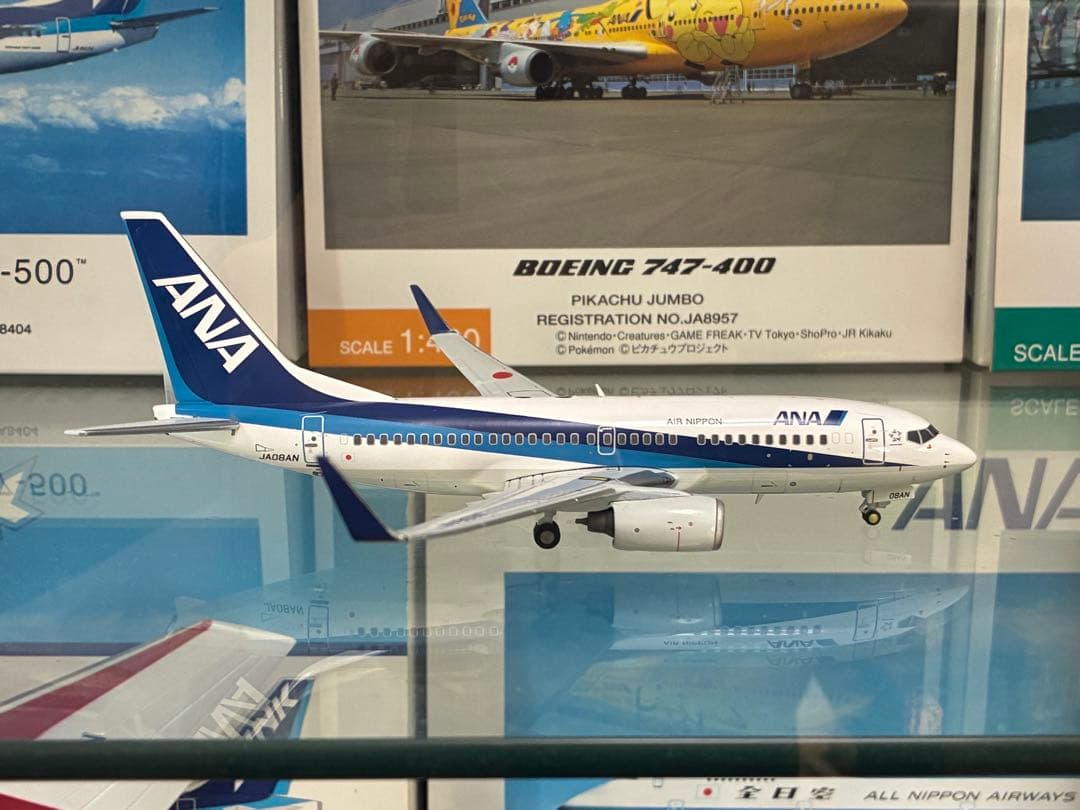 ダ*ン様 ANA B737-781 JA08AN 1/200 金属製 JCWIN