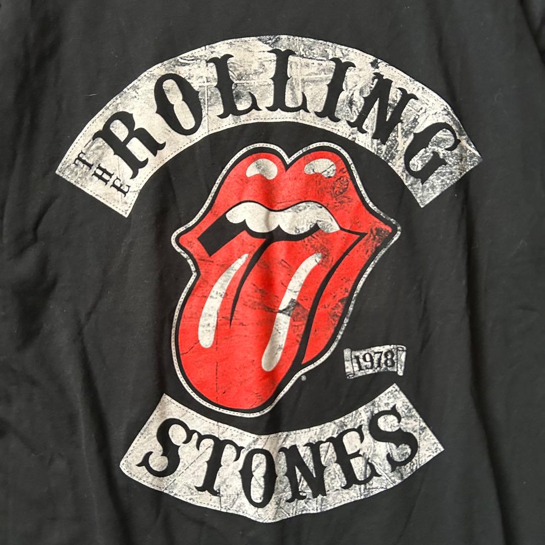 極美品 rolling stones tシャツ made in uk