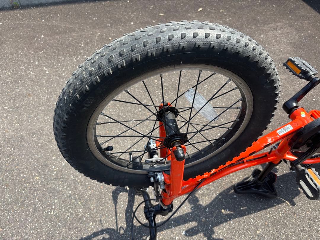 子供用自転車 16インチ 身長99-117cm オレンジ　TREK