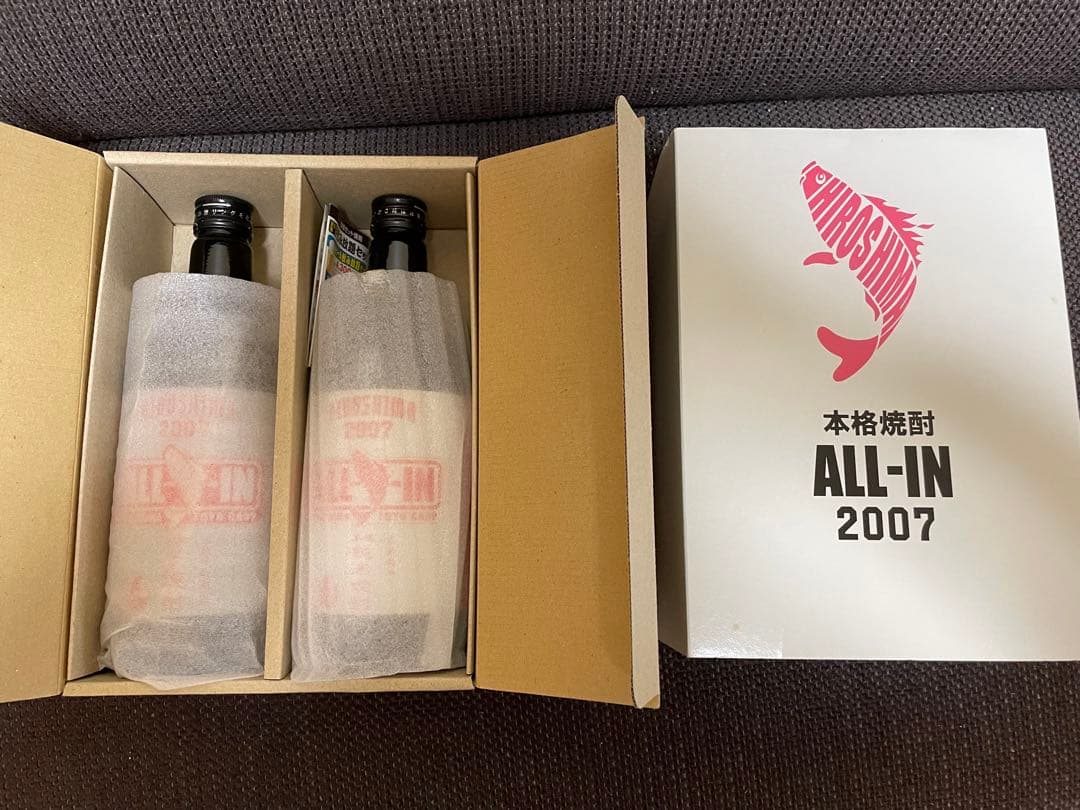 2007年カープ焼酎◆ALL-IN 中国醸造