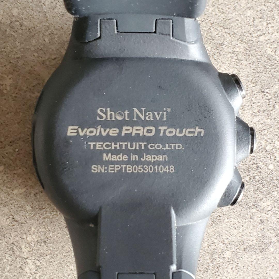 【美品】Evolve PRO Touch ゴルフ GPSウォッチ ショットナビ