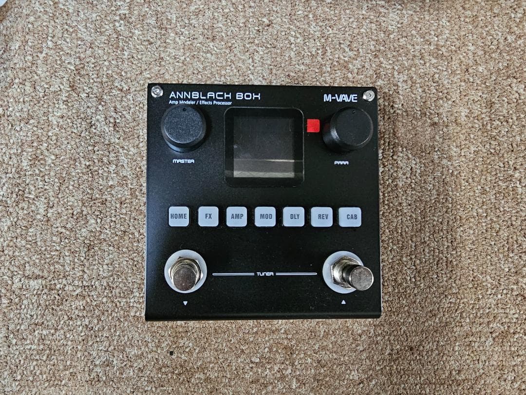M-VAVE ANNBLACKBOX ギターマルチエフェクター