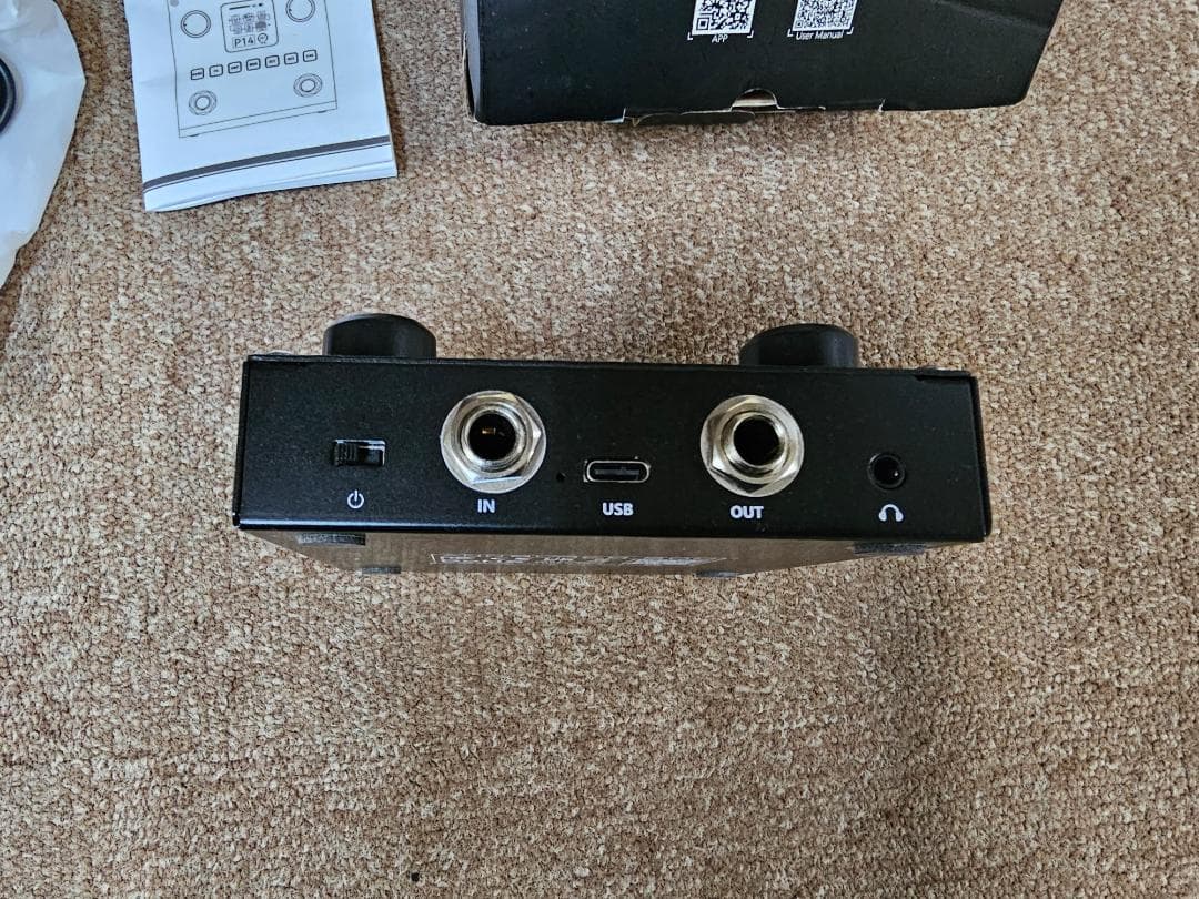 M-VAVE ANNBLACKBOX ギターマルチエフェクター