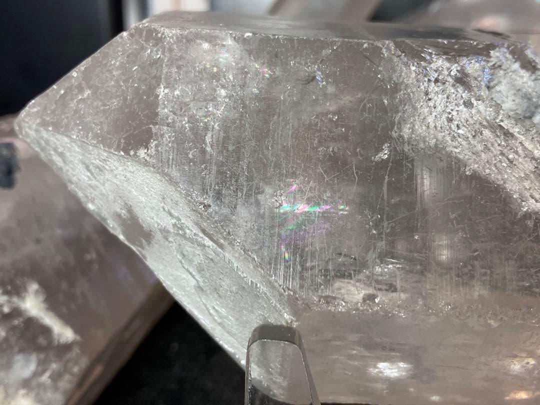 ヒマラヤ水晶 原石 大型結晶 虹入り 天然石 パワーストーン