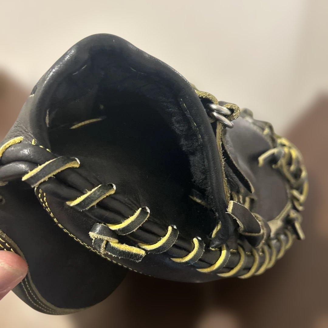 美品　タマザワ　硬式　キャッチャーミット　TC-20S ブラック