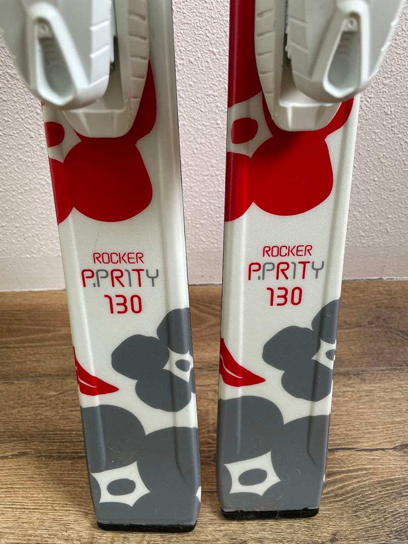 P.PRITY スキー板 130cm 花柄