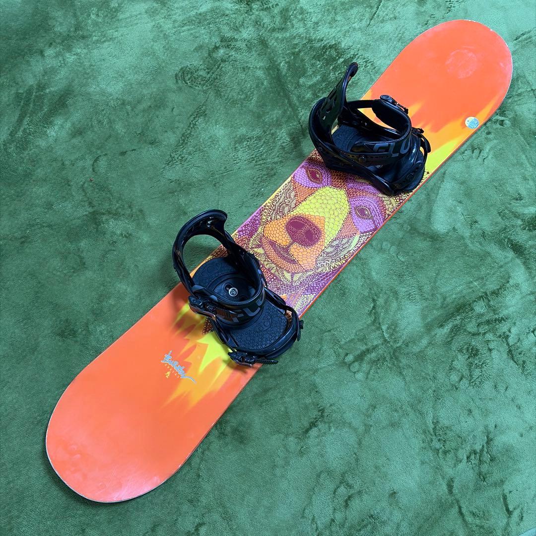 【美品】バートンBurton SOCIAL 142 flux PR スノーボード