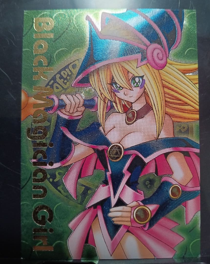 【良品】ブラックマジシャンガール ddmレリーフ ピンク　ブルー　グリーン