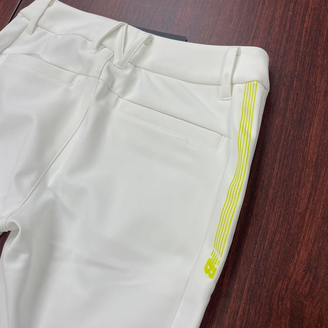 new balance レディース スーパースリムパンツ ホワイト　裏起毛