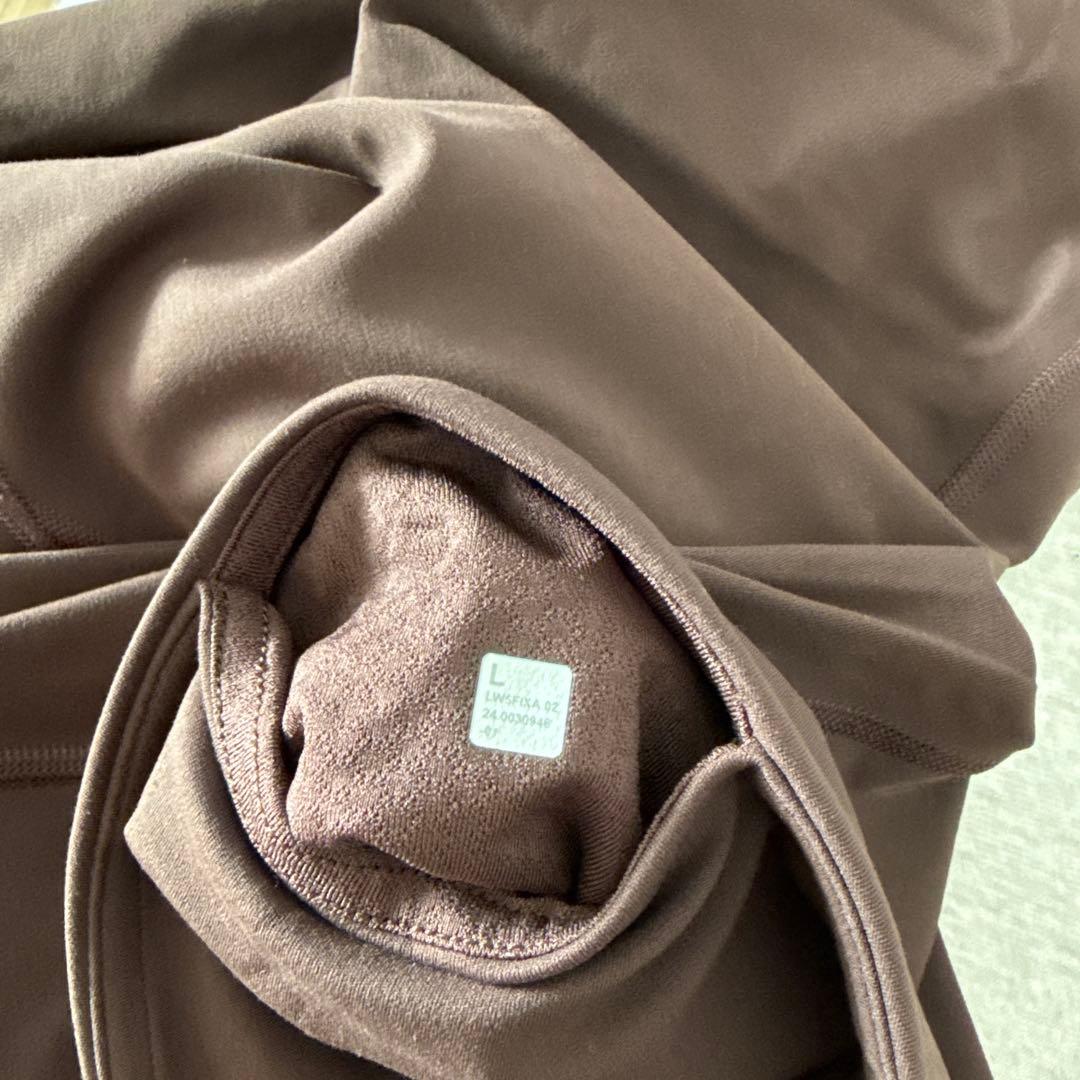 Lululemon アラインパンツ　フレア　ダークブラウン