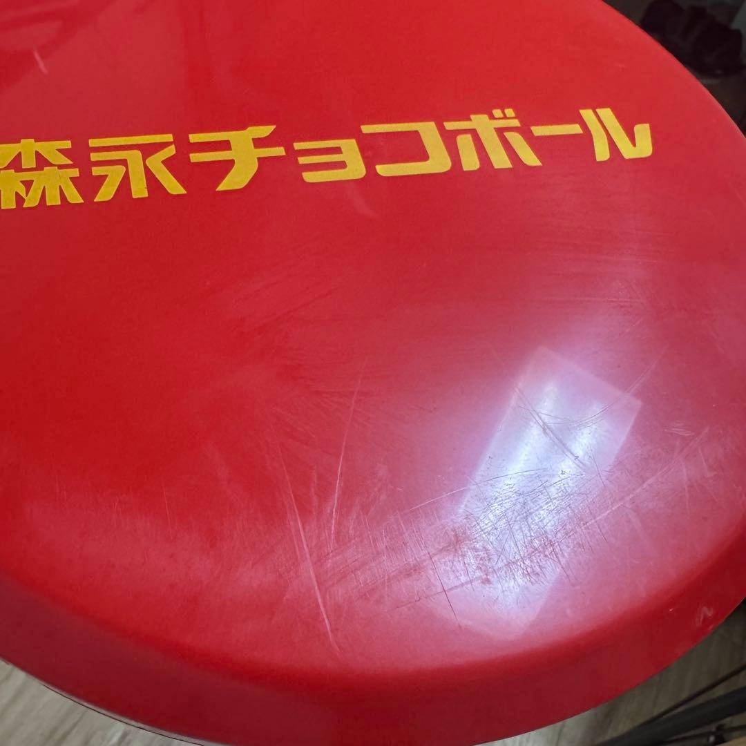森永チョコボール　スツール　赤い椅子　非売品