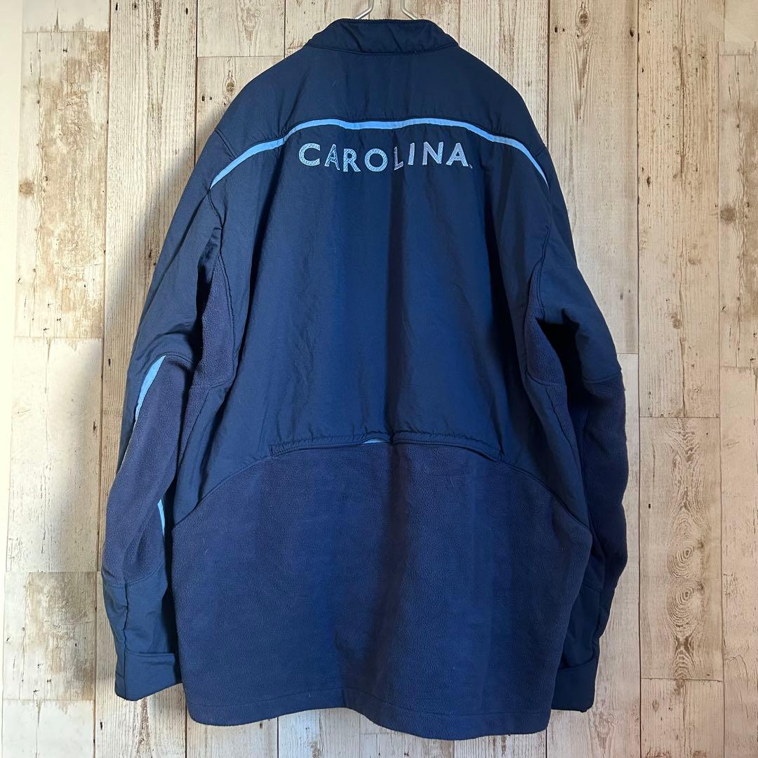 Nike ノースカロライナ大学 フリース ナイロン ジャケット UNC ナイキ