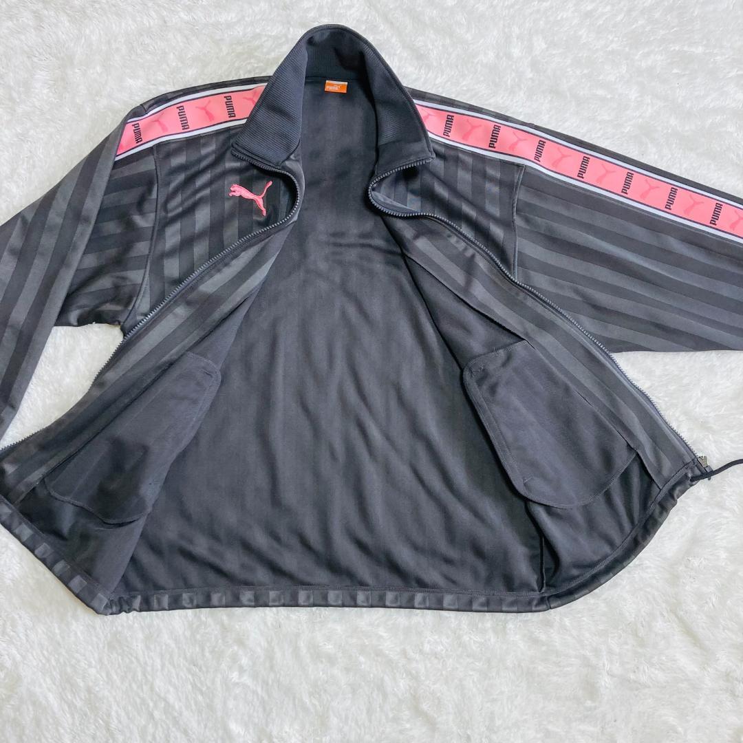 美品✨希少 PUMA ジャージ 上下 セットアップ グレー×ピンク サイズSS