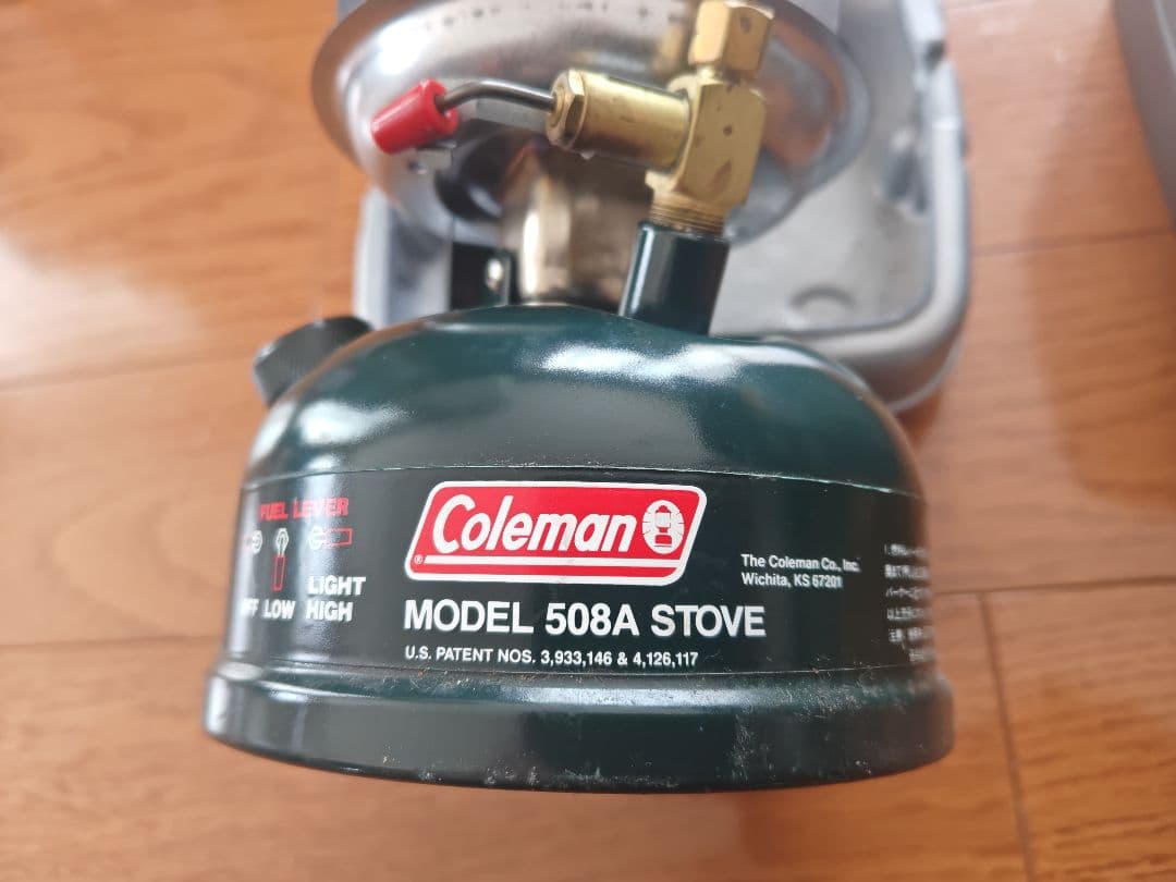 Coleman ガソリンストーブ508A シングルバーナー
