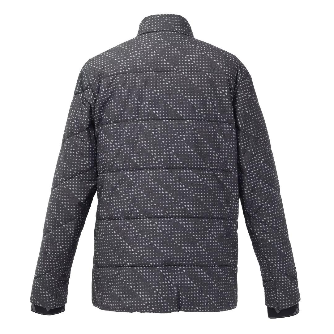 【L】秋冬 定価25,300円 アディダス ゴルフ 保温 中綿 キルトジャケット
