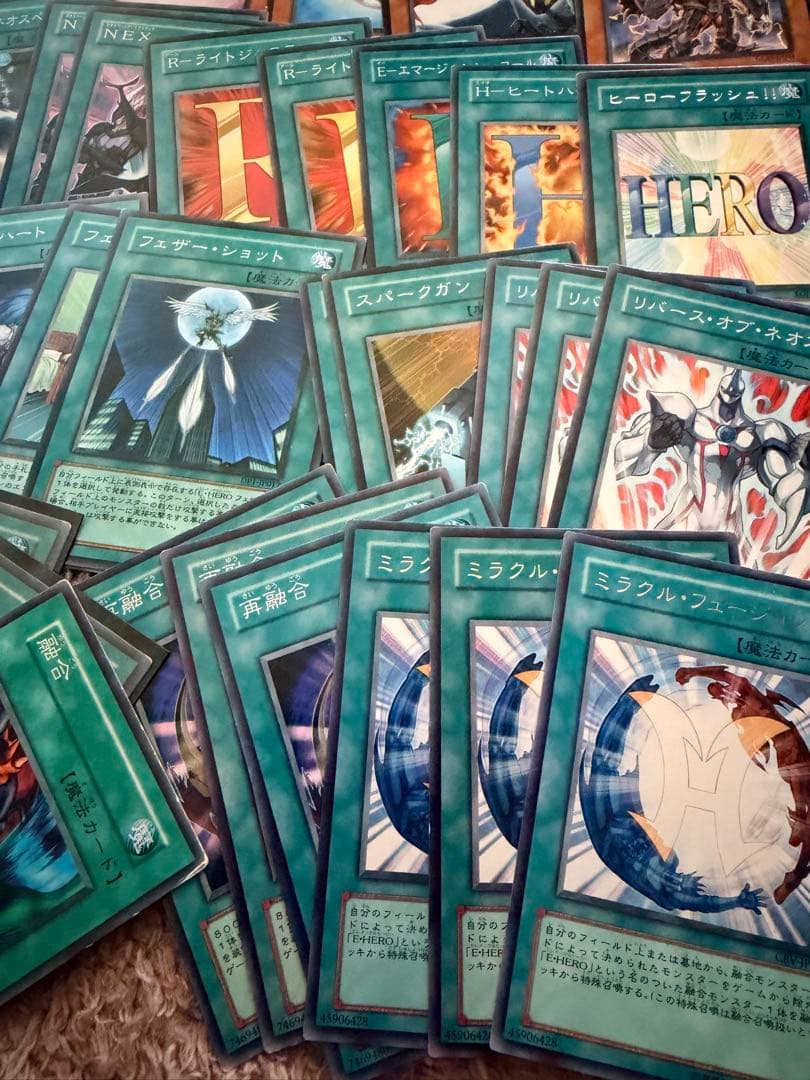 遊戯王　E・HERO デッキ　パーツ類　まとめ　セット売り