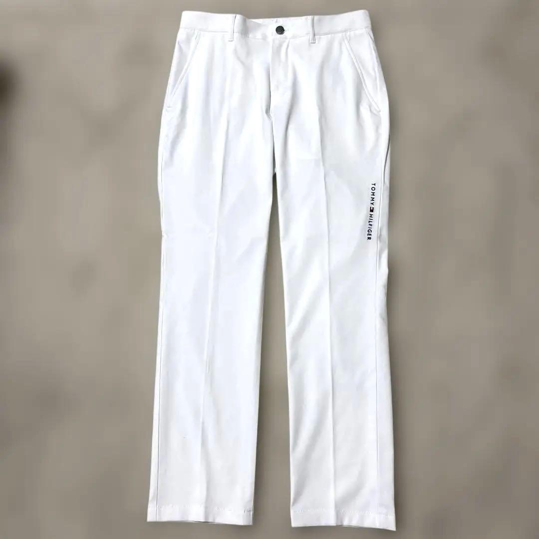 新品☆ HILFIGETメンズ　ゴルフパンツホワイト　S