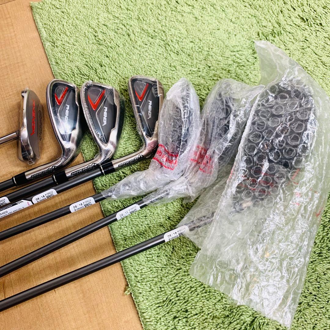 【新品未使用】TaylorMade Phenom ジュニア ゴルフセット 7本