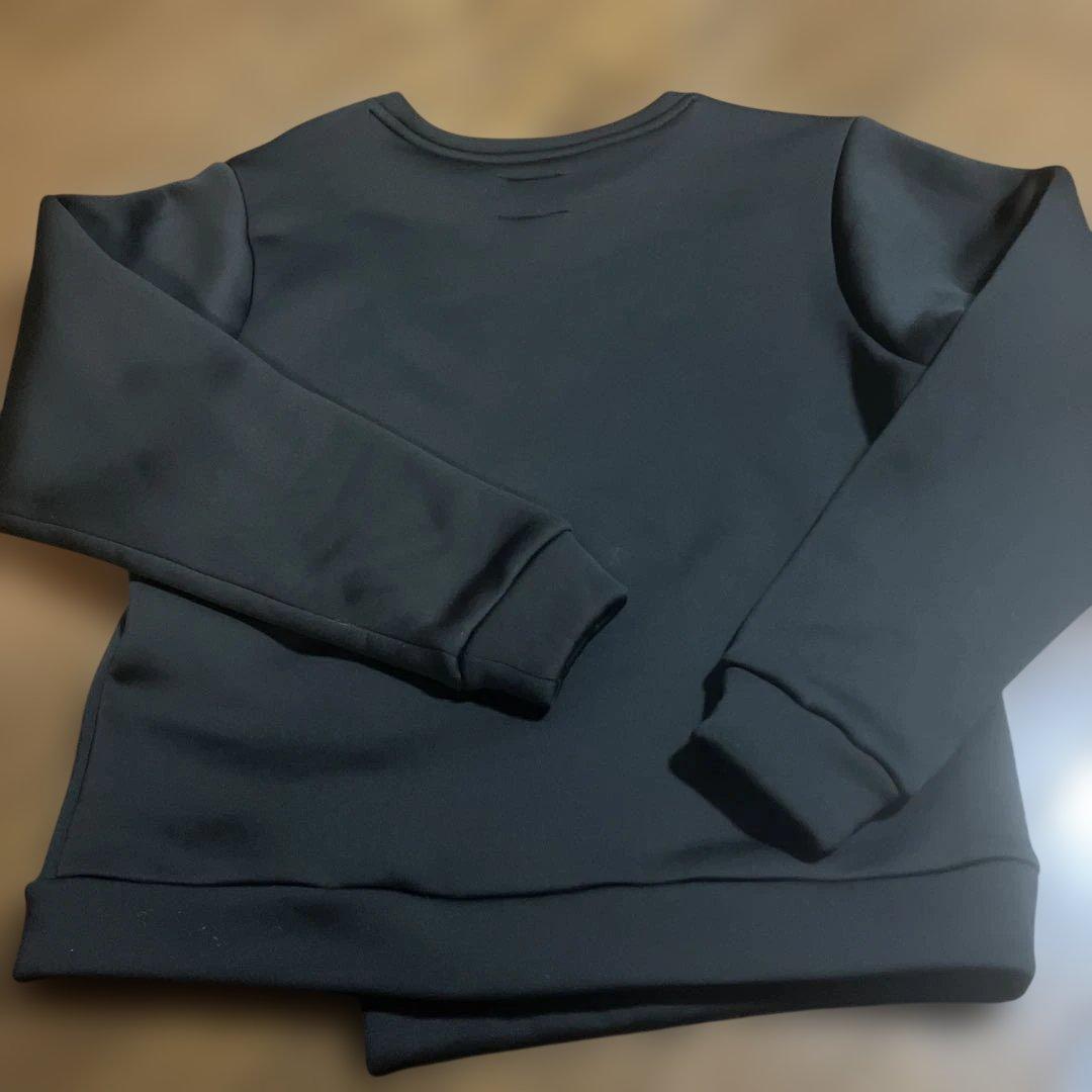Admiral ブラック 裏起毛Tシャツ サイドスリット