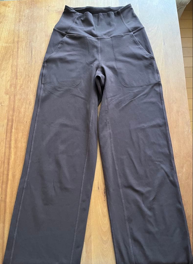 ルルレモン Align™ ワイドレッグパンツ Asia Fit xs 茶