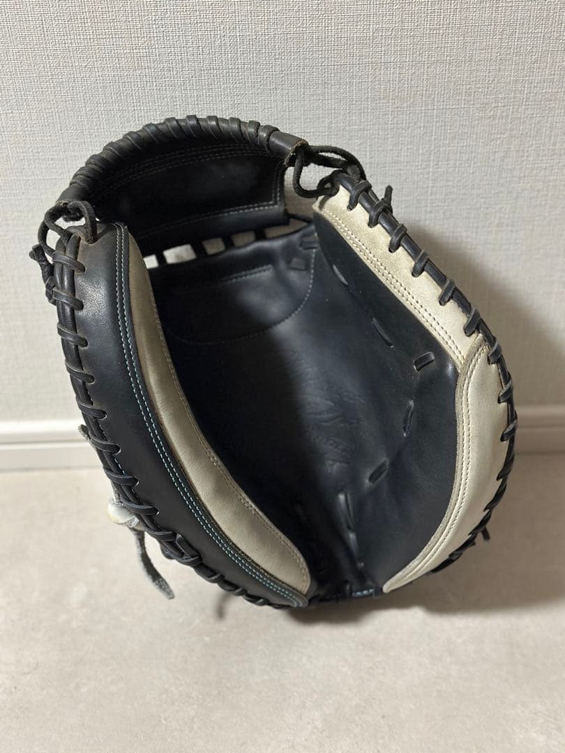 （限定価格）ミズノプロ 軟式　キャッチャーミット　ダイバーシティブルー
