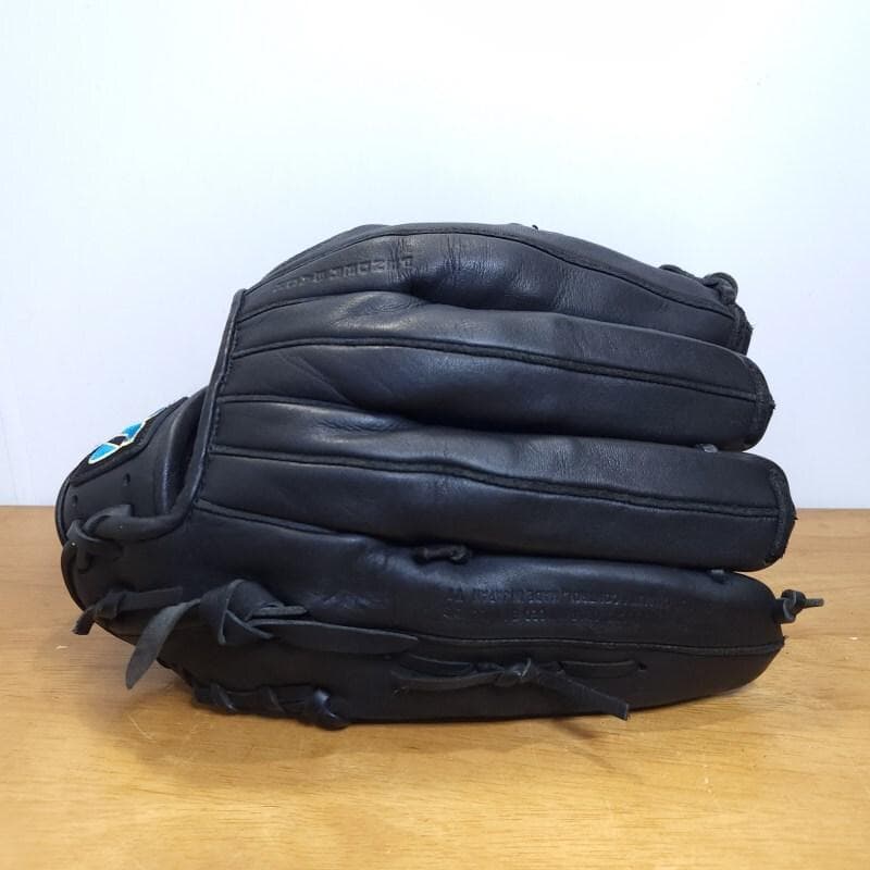 ミズノ 日本製 スイフター Mマークラベル 左投げ用 良品 外野用 軟式グローブ